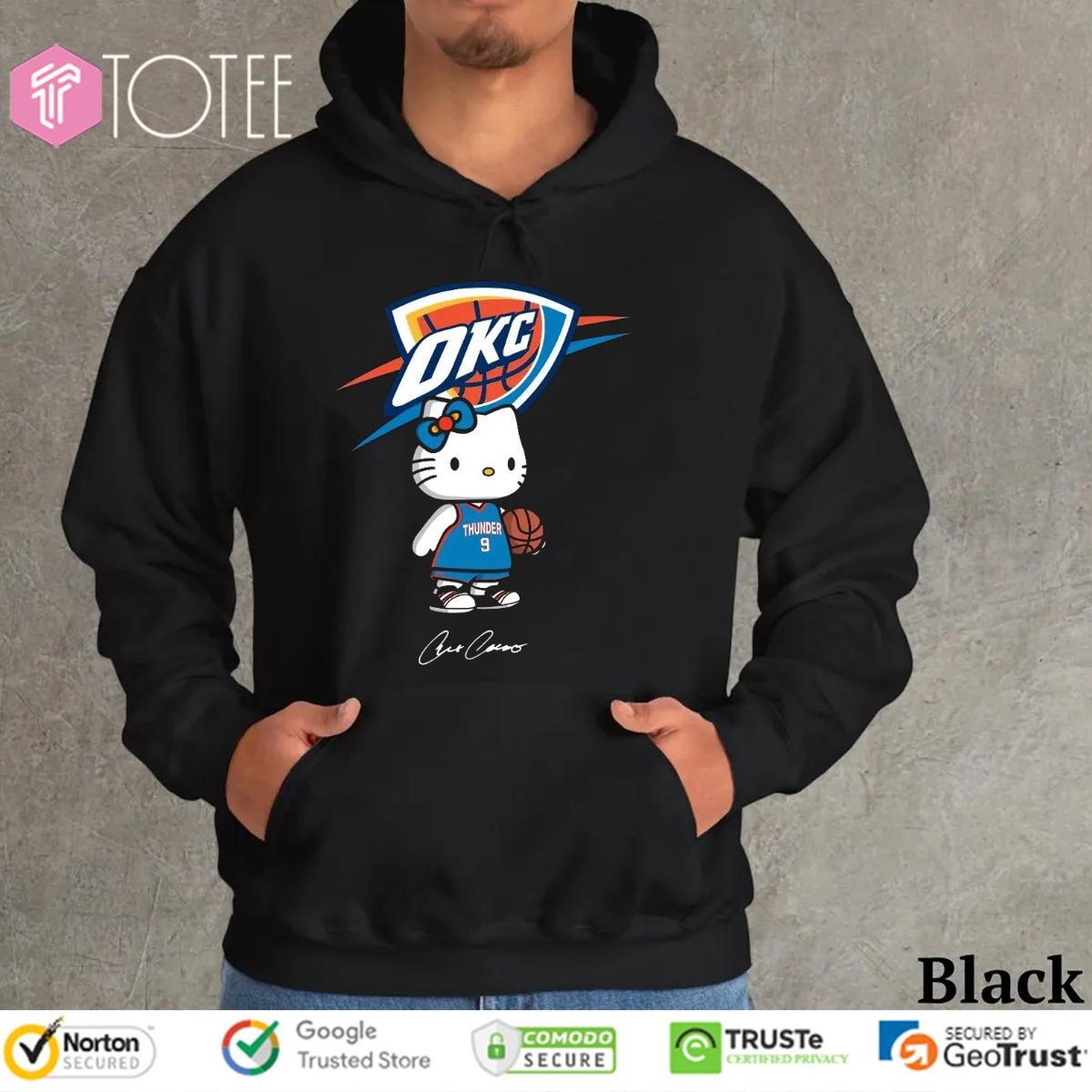 Oklahoma City Thunder Alex Caruso Hello Kitty Signature Hoodie