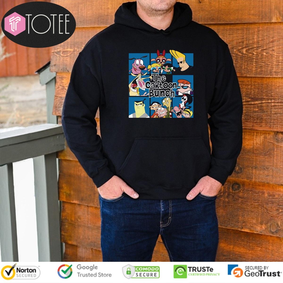 The Cartoon Bunch Tv Shows Characters Hoodie