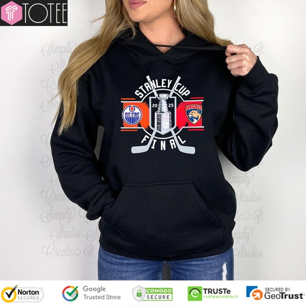 Edmonton Oilers Vs Florida Panthers Stanley Cup Final 2025 Hoodie