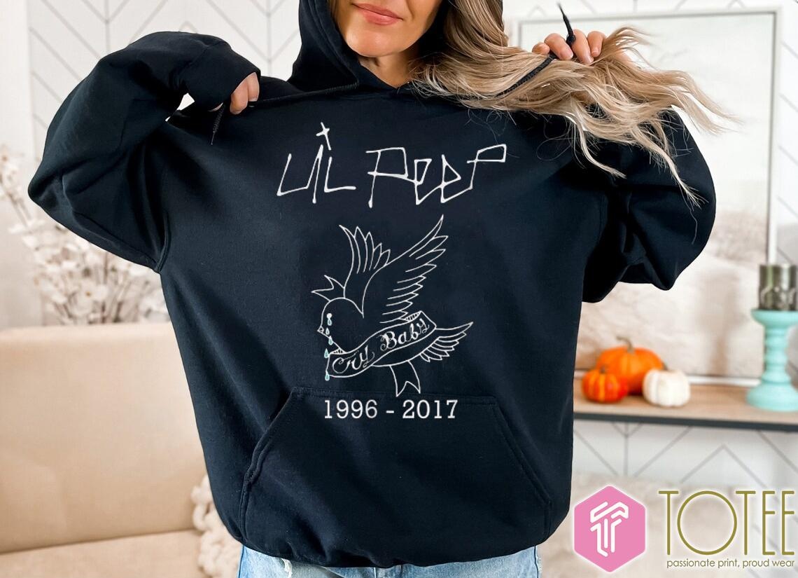 Lil Peep Rapper Crybaby Hellboy Hoodie