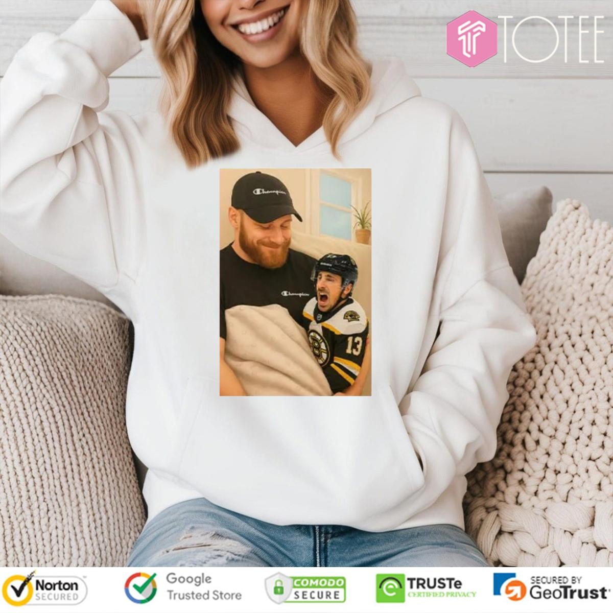 Florida Panthers Sam Bennett Holding Crying Brad Marchand Meme Hoodie