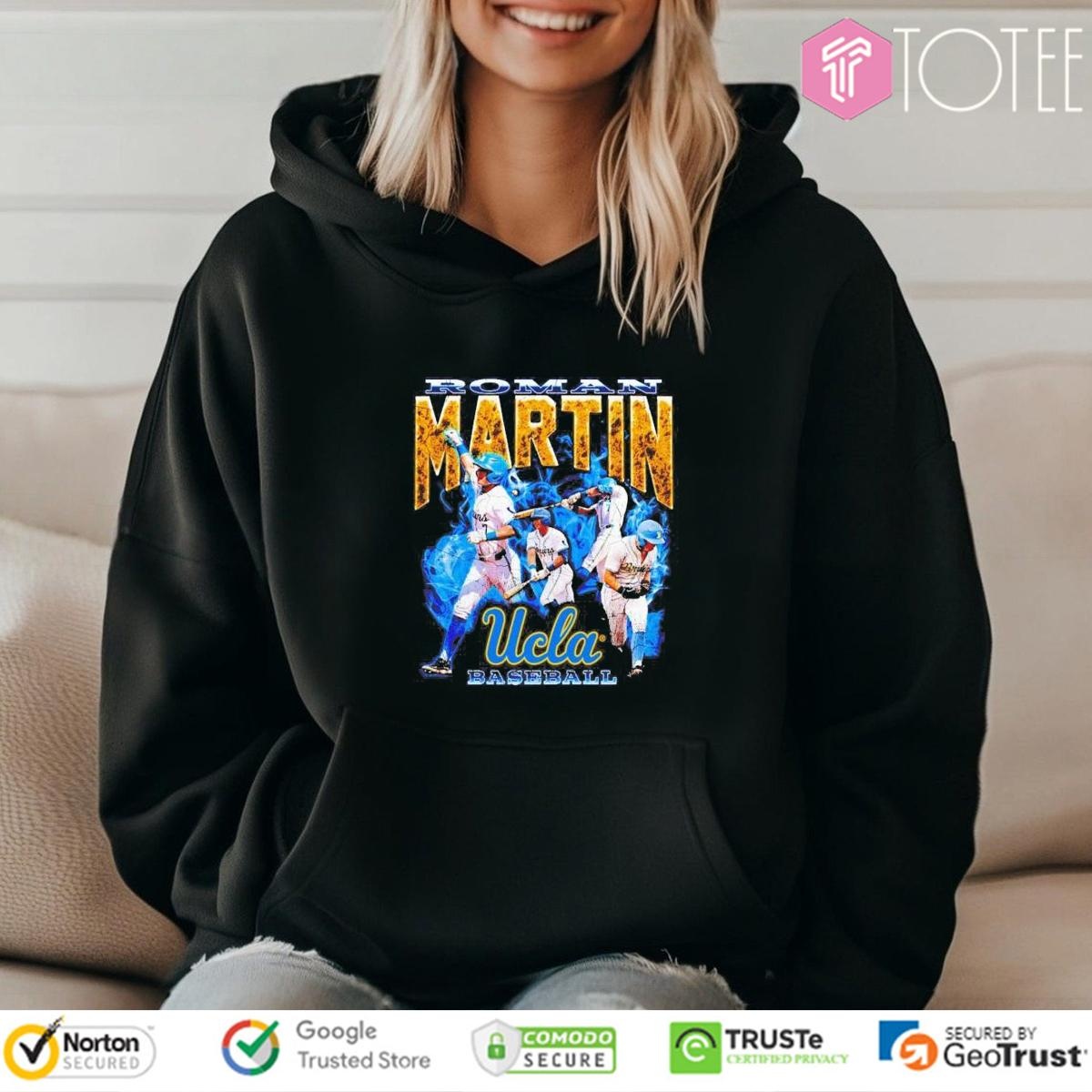 Roman Martin 90S Picture Collage Ucla Bruins Baseball Hoodie