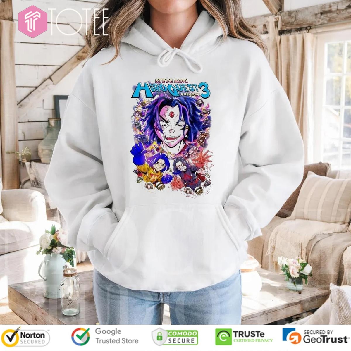 Steve Aoki Hiroquest 3 Summer Tour 2025 Shirt Hoodie