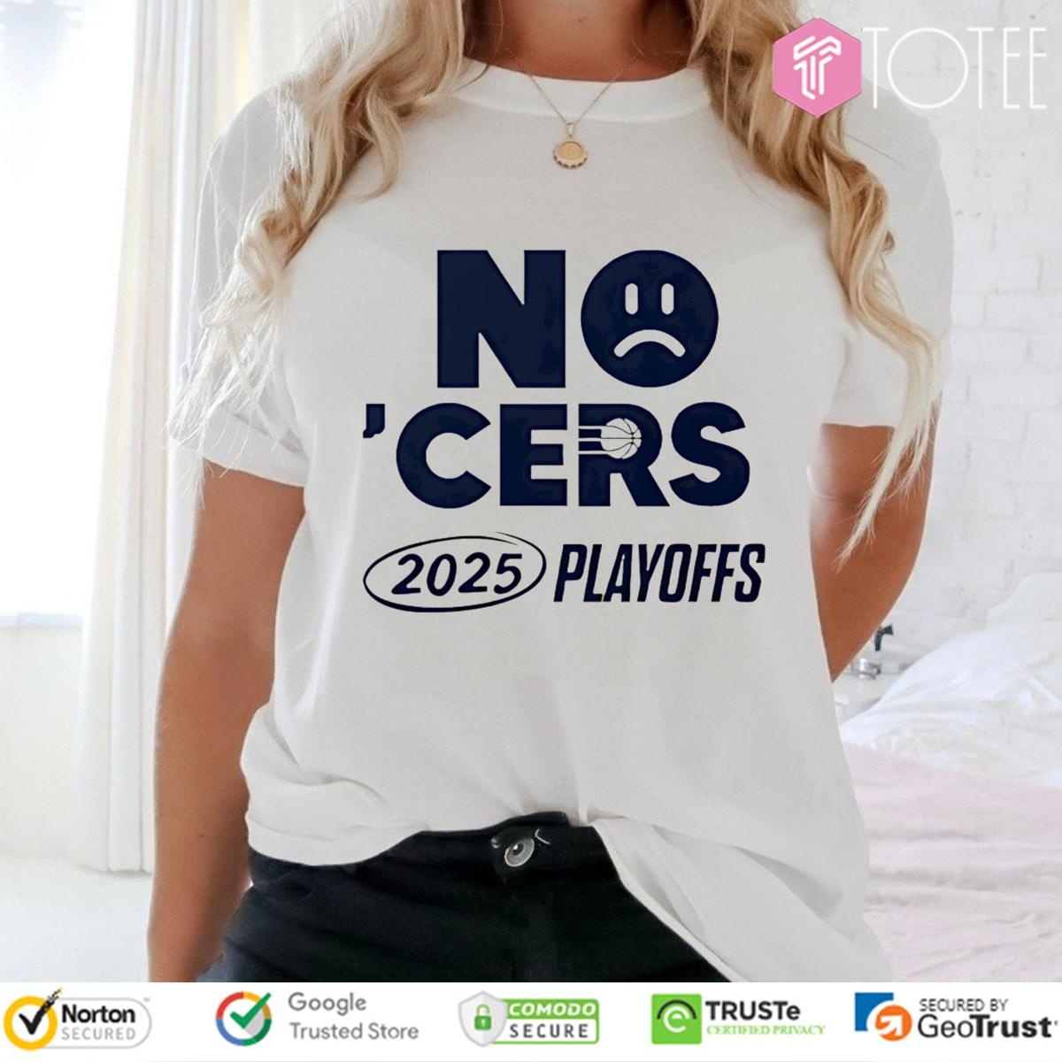 No Cers Indiana Pacers 2025 Playoffs Nba Finals T-shirt