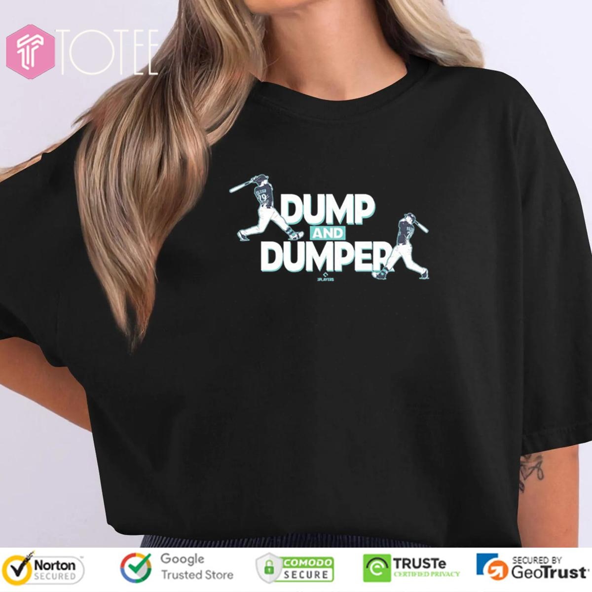 Dump And Dumper Cal Raleigh Seattle Mariners Baseball T-shirt