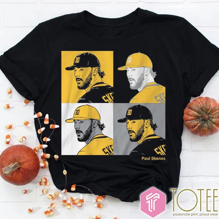 Paul Skenes Collage Panels Pittsburgh Pirates Rising Ace 2025 T-shirt